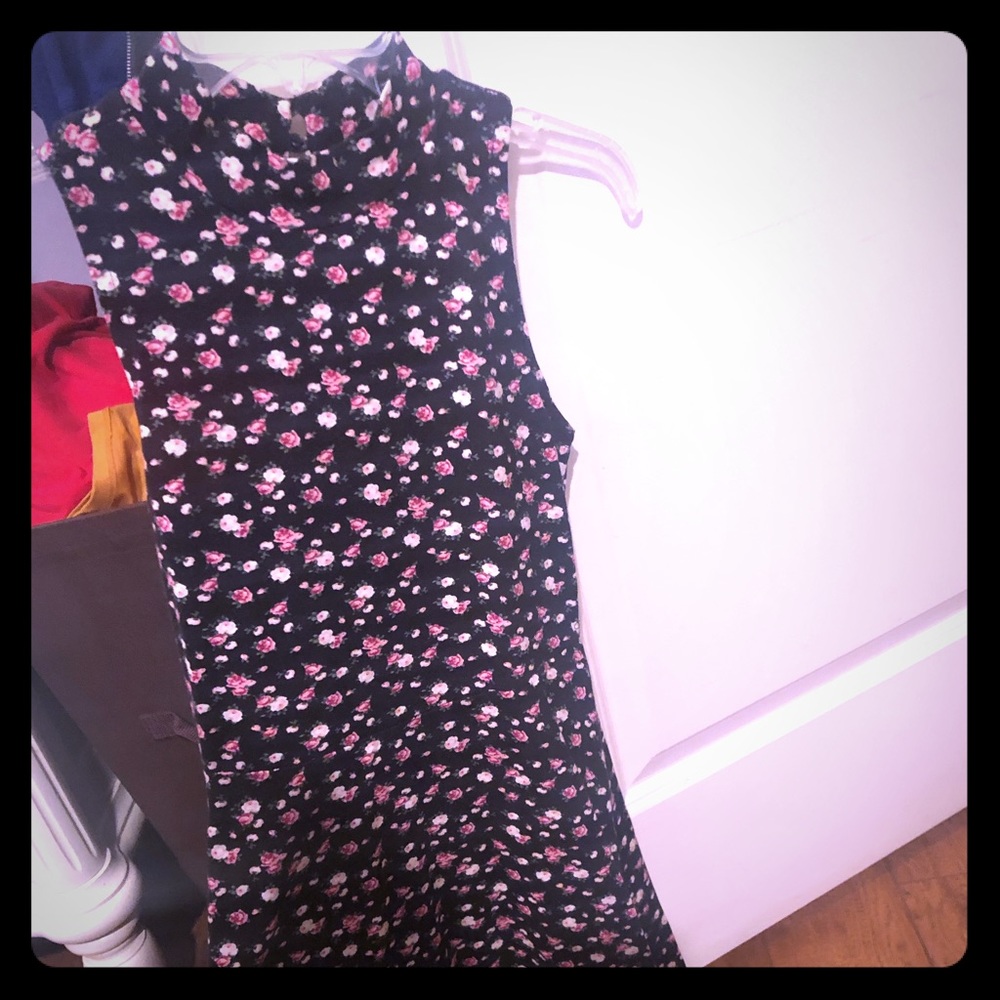 floral mini dress